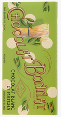 Bonnat - "Chocolat Blanc et Matcha" White Chocolate with Matcha
