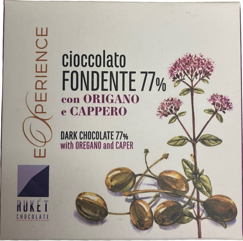 Ruket - Oregano and Capers 77% Dark Chocolate – Cocoa Store