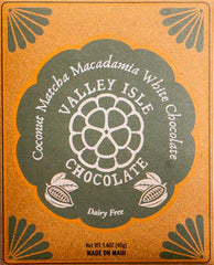 Valley Isle - Matcha Macadamia Chocolate - Hawaii