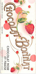 Bonnat - "Chocolat Noir et Fraise" 65% Dark Chocolate with Crunchy Strawberries