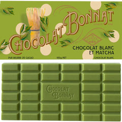Bonnat - "Chocolat Blanc et Matcha" White Chocolate with Matcha