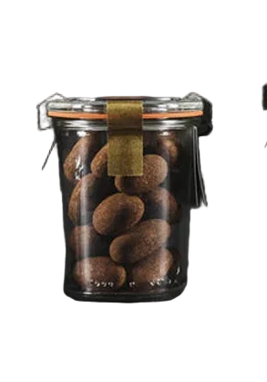 Milla Chocolates - Chocolate Covered Caramelized Almonds with Bourbon Sea Salt