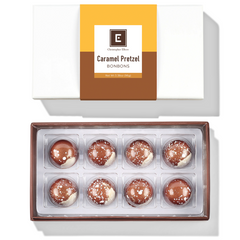 Christopher Elbow - Limited Edition Caramel Pretzel 8pcs Bonbons Box