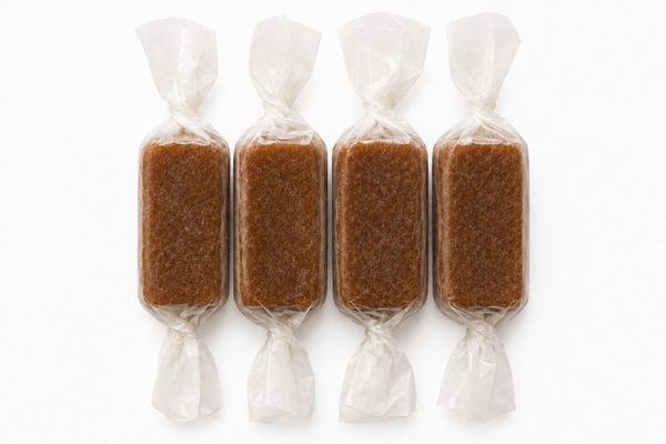 Chocomotions "BABAMELS" Cacao Fruit Pulp Caramels (Pack of 4)