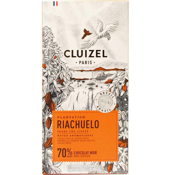 Michel Cluizel Brazil, Riachuelo 70% Dark Chocolate Bar