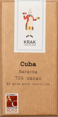 Krak Cuba - Baracoa 70% Dark Chocolate Bar