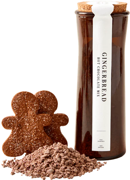 Dandelion Gingerbread Hot Chocolate Mix - 70% Dark Chocolate Drink Dandelion Gingerbread Hot Chocolate Mix - 70% Dark Chocolate Drink