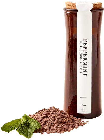 Dandelion - Peppermint Hot Chocolate Mix 70% Dark - Ecuador