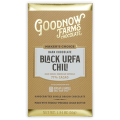 Goodnow Farms Maker's Choice "Black Urfa Chili" 77% Dark Chocolate