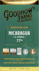 Goodnow Farms- El Carmen 77% Dark Chocolate - Nicaragua