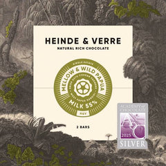 Heinde & Verre - Mellow & Wild Papua 55% Milk Chocolate - Indonesia
