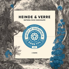 Heinde & Verre - Spirit Of Guatemala 71% Dark Chocolate - Guatemala