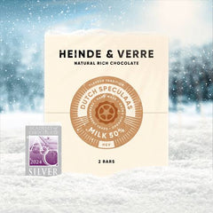 Heinde & Verre - Dutch Speculaas 50% Milk Chocolate - Dominican Republic, Ecuador, Indonesia
