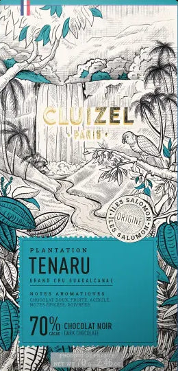 Michel Cluizel - Plantation Tenaru 70% Dark Chocolate  - Solomon Islands