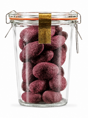 Milla Chocolates - Raspberry Caramelized Almonds with Raspberry and Pink Sea Salt covered in Chocolate (Exp. 2026)