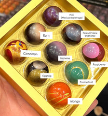 Óscar Rodolfo Bean-to-Bar Bonbons (9 pcs) - Mexico