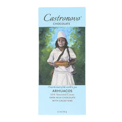 Castronovo Arhuacos 66% Ancestral Cacao Dark Milk Chocolate w/Nibs