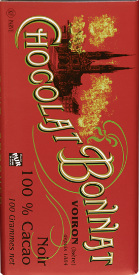 Bonnat 100% Dark Chocolate Bar