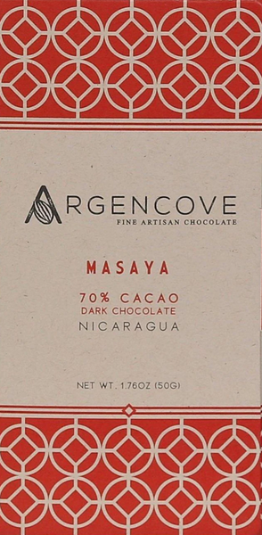 Argencove - Masaya 70% Cacao Dark Chocolate - Nicaragua