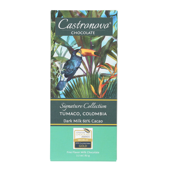 Castronovo 60% Tumaco Colombia Dark Milk Chocolate