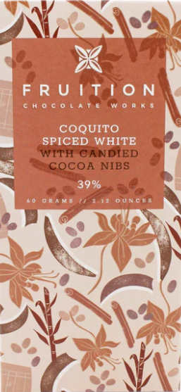 Fruition - Coquito Spiced 39% White Chocolate