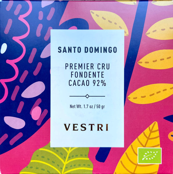 Vestri Santo Domingo Premier Cru 92% Dark Chocolate
