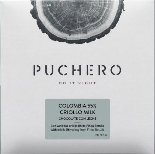 Puchero - Finca Betulia Criollo 55% Milk Chocolate - Colombia
