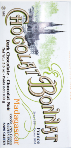 Bonnat - 75% Dark Chocolate - Madagascar