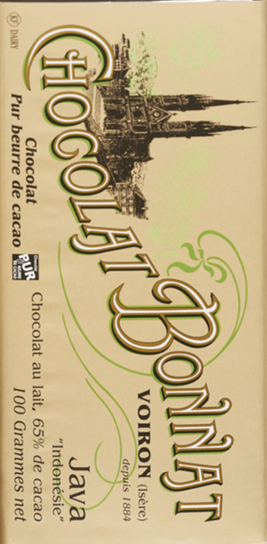 Bonnat 65% Indonesia "Java" Dark Milk Chocolate Bar