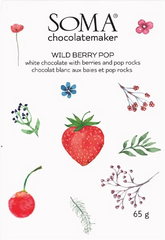 Soma Wild Berry Pop White Chocolate Bar