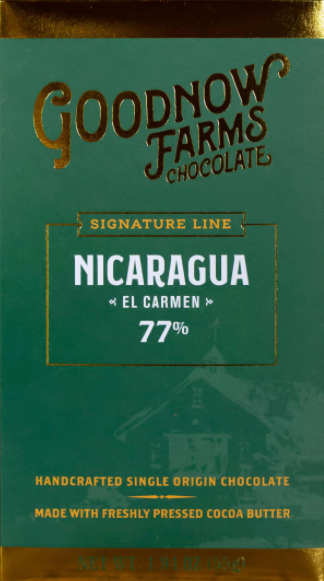 Goodnow Farms Nicaragua "El Carmen" 77% Dark Chocolate