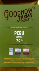 Goodnow Farms Peru "Ucayali" 70% Dark Chocolate
