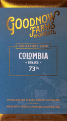 Goodnow Farms Colombia "Boyaca'" 73% Dark Chocolate