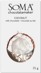 Soma - Roasted Coconut 36% Milk Chocolate