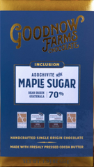 Goodnow Farms Guatemala "Asochivite"  with Maple Sugar 70% Dark Chocolate