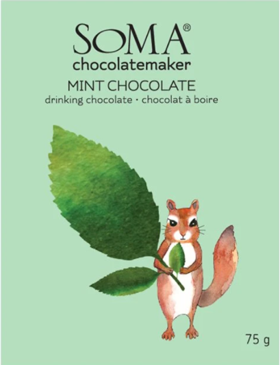 Soma 51% Minty Milk Chocolate Bar