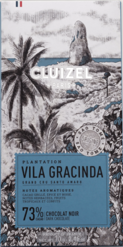 Michel Cluizel - Plantation Vila Gracinda 73% Dark Chocolate - São Tomé (Exp. 10/28/25)