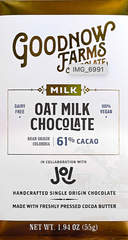 Goodnow Farms Oat Milk Chocolate 61% Cocoa