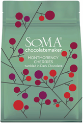 Soma Montmorency Cherries Tumbled in Dark Chocolate