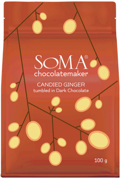 Soma Australian Ginger Tumbled in Dark Chocolate