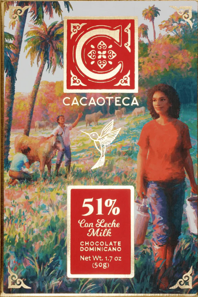 Cacaoteca "Dark Milky" 51% Dark Chocolate