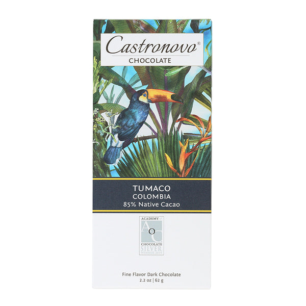 Castronovo Tumaco Colombia 85% Native Cacao Dark Chocolate