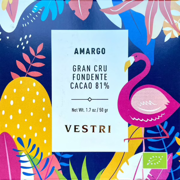Vestri - "Amargo Gran Cru" 81% Dark Chocolate - Dominican Republic